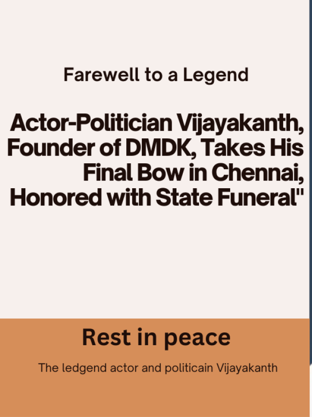 Vijayakanth, also known as ‘Puratchi Kalaignar’ and ‘Captain’ to his fans, faced many challenges before becoming famous in the Tamil film industry. Born as Vijayaraj in Madurai, Tamilnadu, on August 25, his parents were Azhagarsamy and Andal. Sadly, his mother Andal passed away when he was just one year old. With three more siblings, his father later married Rukmani, and together they had seven children, forming a happy joint family.